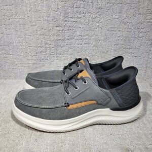 Skechers Slip-Ins Relaxed Fit Hasting Niko Men's Size US 11.5 Loafer Shoes.